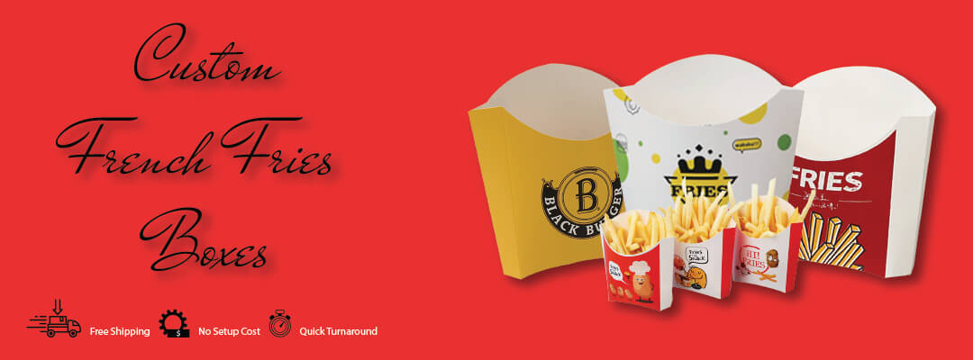 French Fries Boxes made with Eco-Friendly Material